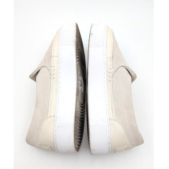 UGG Zilo Slip On Comfort Sneakers Shoes Women's Beige/White Size US7 EU38 - Picture 4 of 9